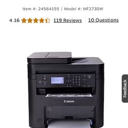 Canon mf232W $60