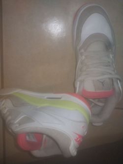Air Jordan 4 RM GS "White Hyper Pink / Vapor Green"