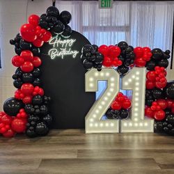 Marquee Light Up Numbers