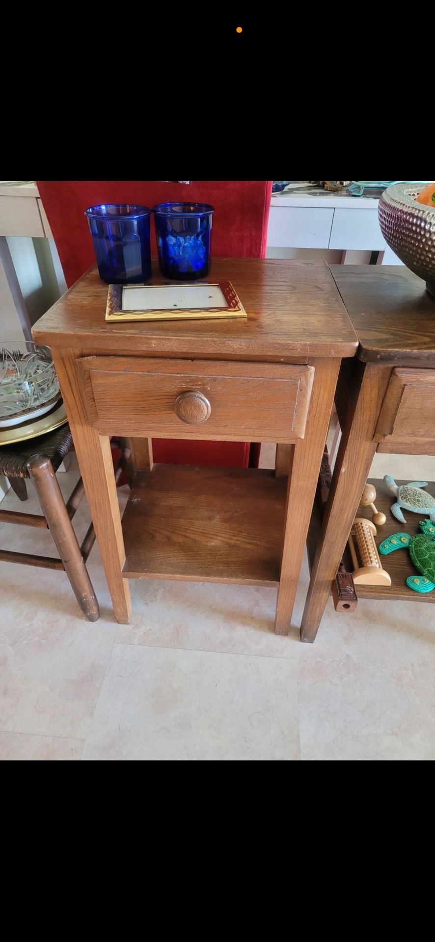 Shaker Side Tables Vintage