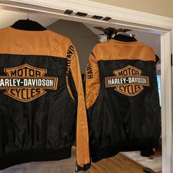 Harley Davidson His (XL) And Hers (Small) Jackets