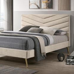 Queen Bed Frame With Mattress