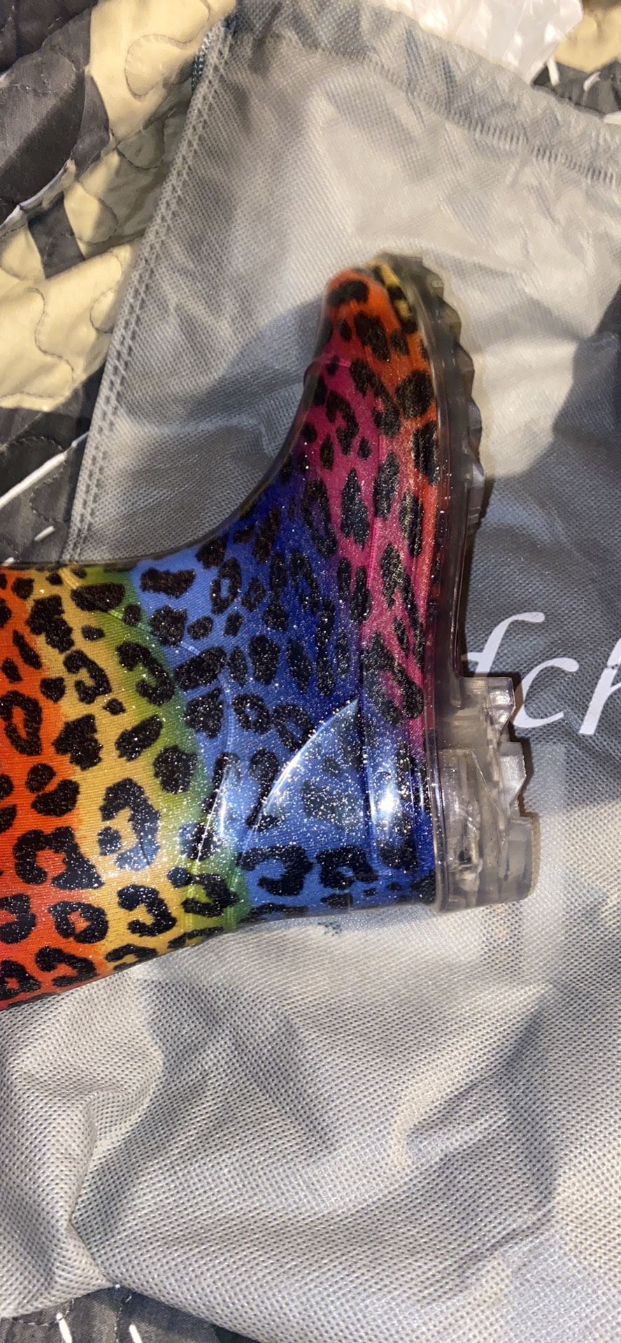 New Girls Rain Boots Size 10