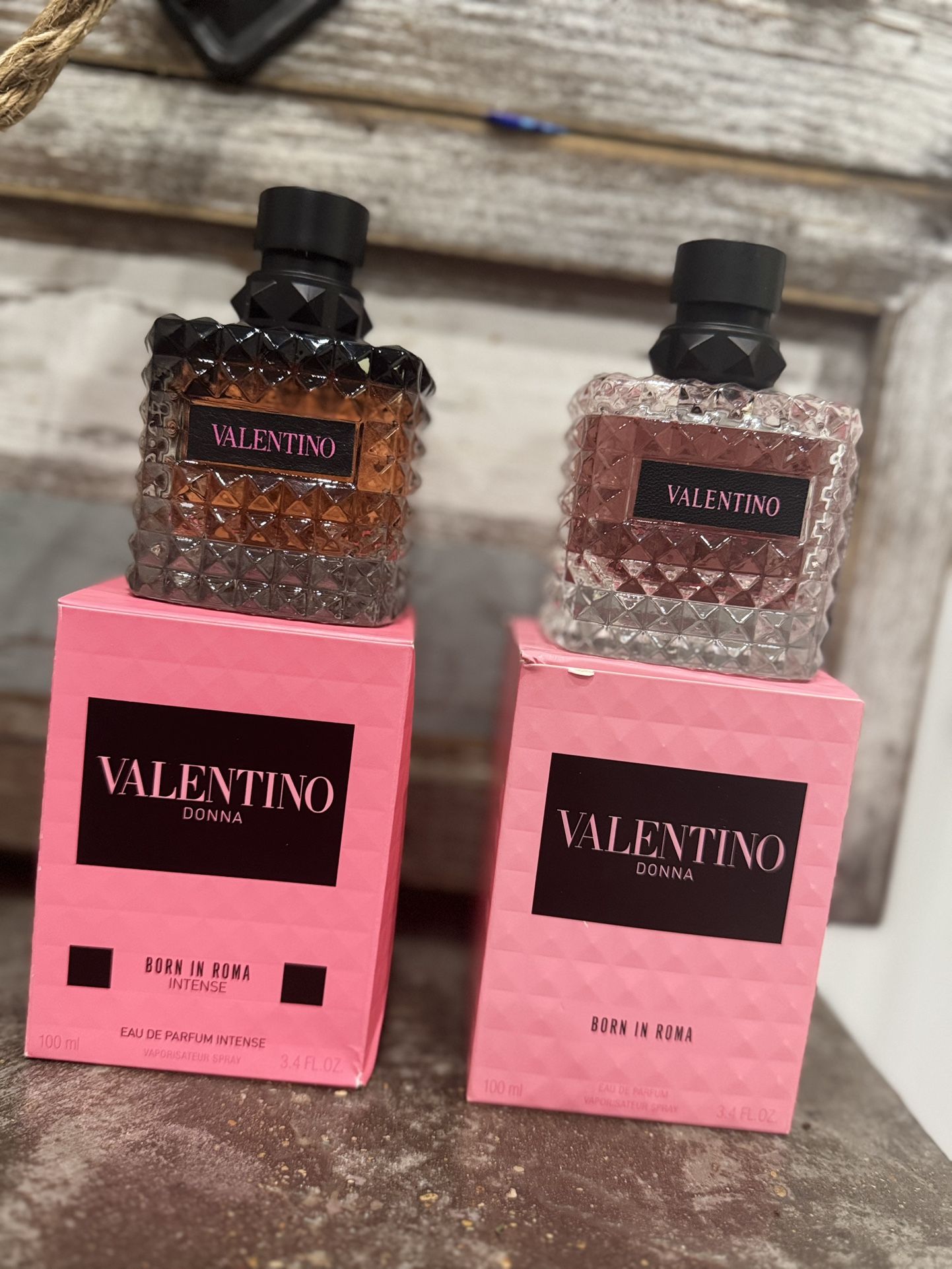 Valentino Perfum, $50 Each