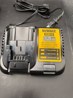 GENUINE NEW DeWALT DCB112 2A 12v/20v MAX Lithium-Ion Charger -