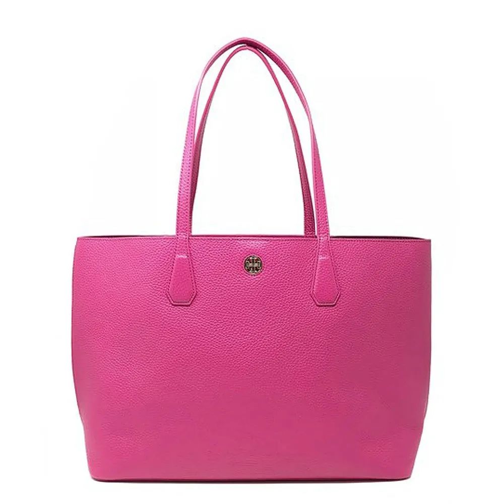 Pink Tory Burch tote bag
