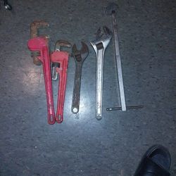 Large Plumbers Wrenches