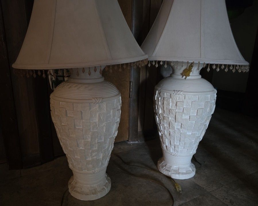 Travertine Lamps