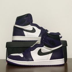 Jordan 1 “Court purple” Size 9.5