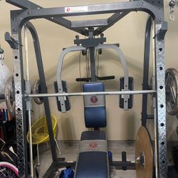 Marcy Smith Weight Bench w/Weights