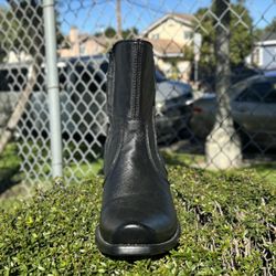Botin Vaquero De Piel