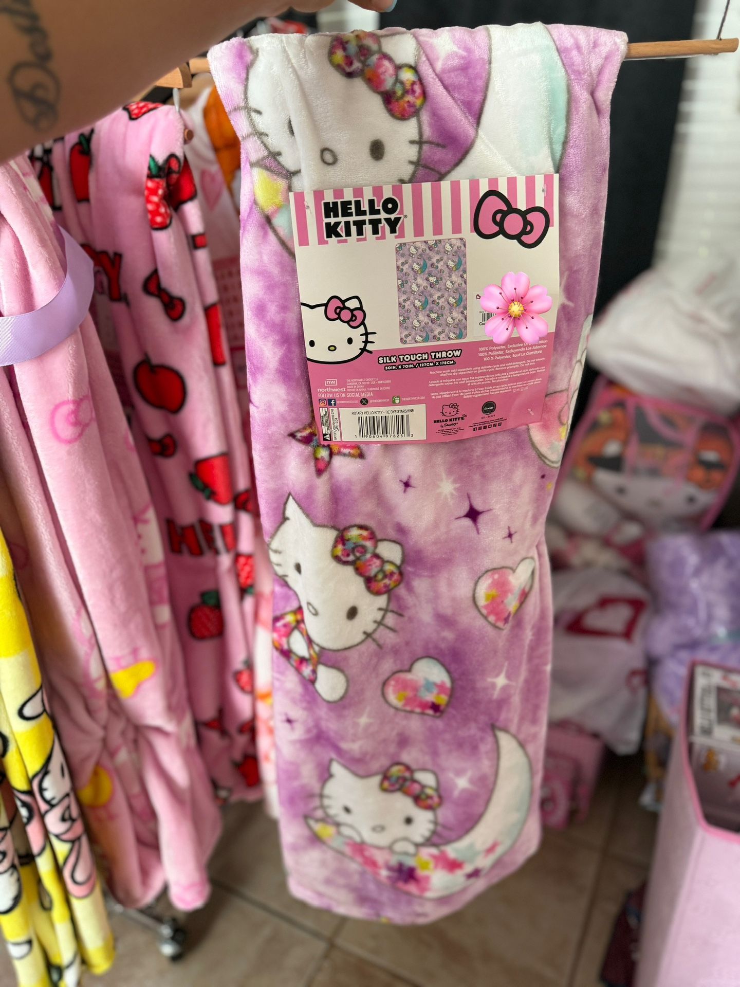 Brand New Hello Kitty Blanket