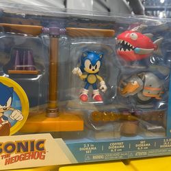 Sonic The Hedgehog Diorama Set