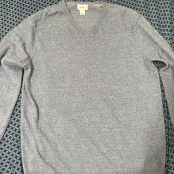 Old-Navy Light Blue V-Neck Overhead Sweater