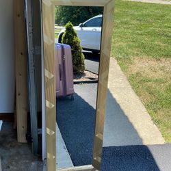 Gold Framed Door Mirror 