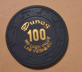 DUNES $100 CHIP MAKE ME AN OFFER