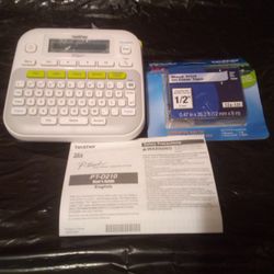 Brother Model PT-D210 Label Maker 