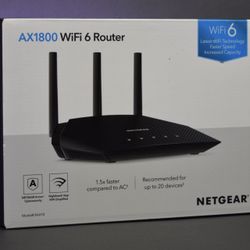 NETGEAR WiFi 6 Router 