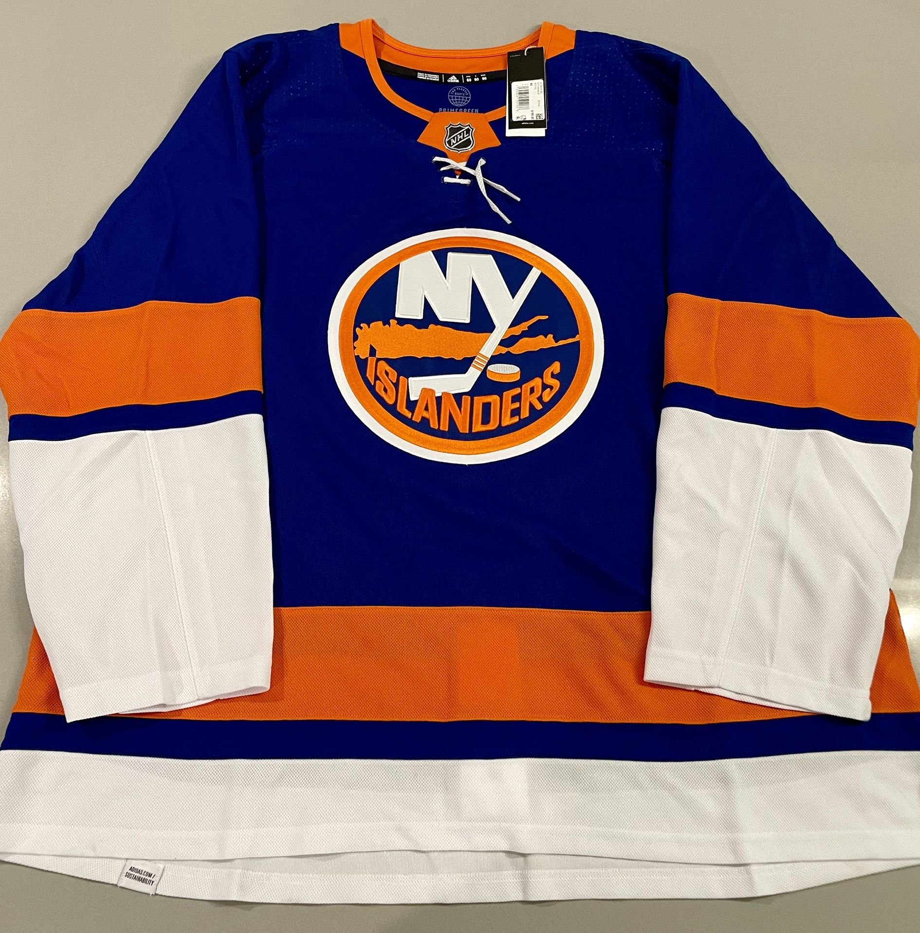 NEW! Adidas NHL New York Islanders Authentic Home Royal 60 Hockey Jersey GT5618 Brand new 100% authentic! Check out photos for further details and f