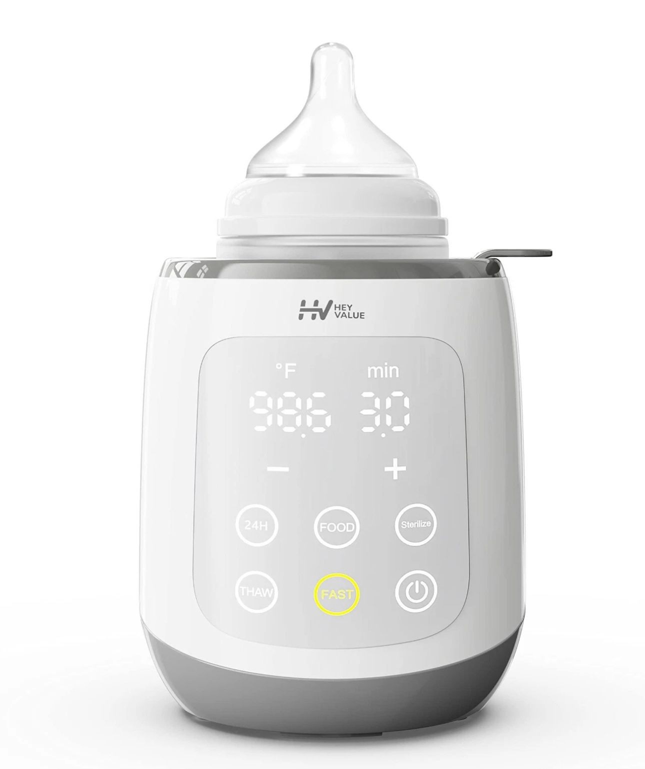 Bottle Warmer, Baby Bottle Warmer 10-in-1 Fast Baby Food Heater&Thaw BPA-Free A296