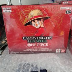 One Piece Carrying On His Will (OP13) - Booster Box