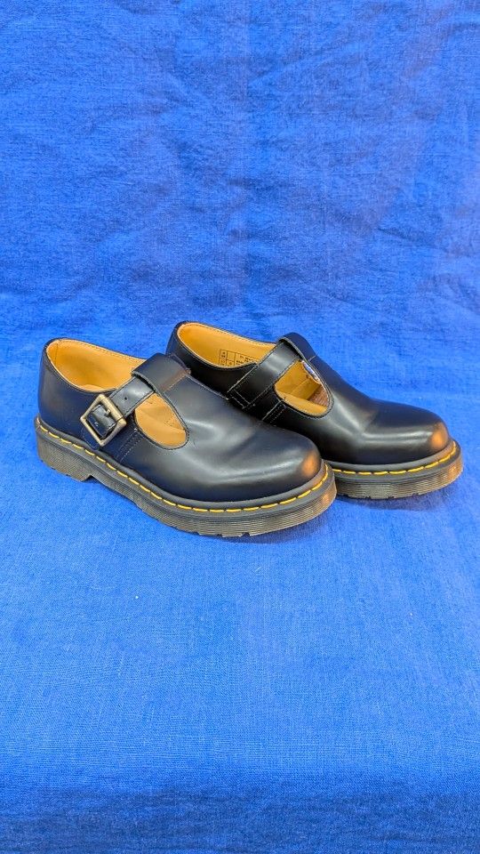 Dr. Martens Polley Smooth Leather Mary Janes