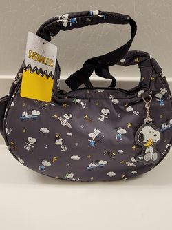Peanuts Snoopy Mini Handbag with Keychain