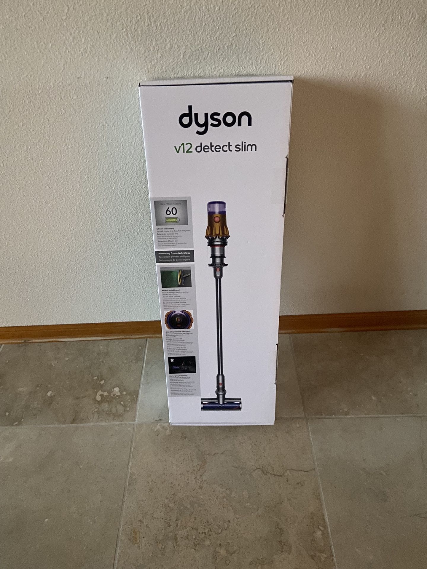 New Dyson V12 Detect Slim Vacuum Cleaner