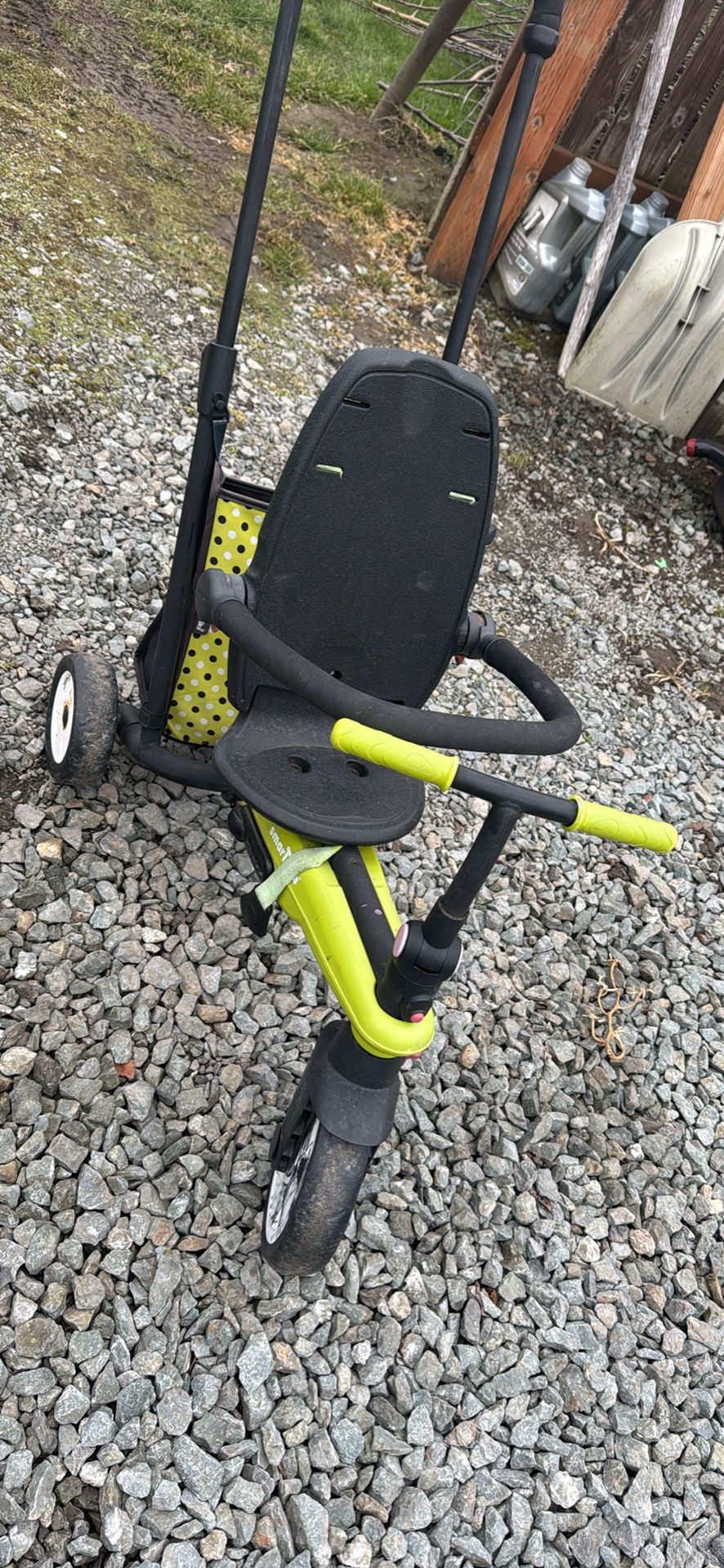 Great Kids Trike Tricycle With Storage To Carry Toys And Snacks 