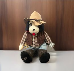 Collectible Big Dogs Limited Edition Big Dog Cowboy BigDog Plush 18" with Tag - RARE