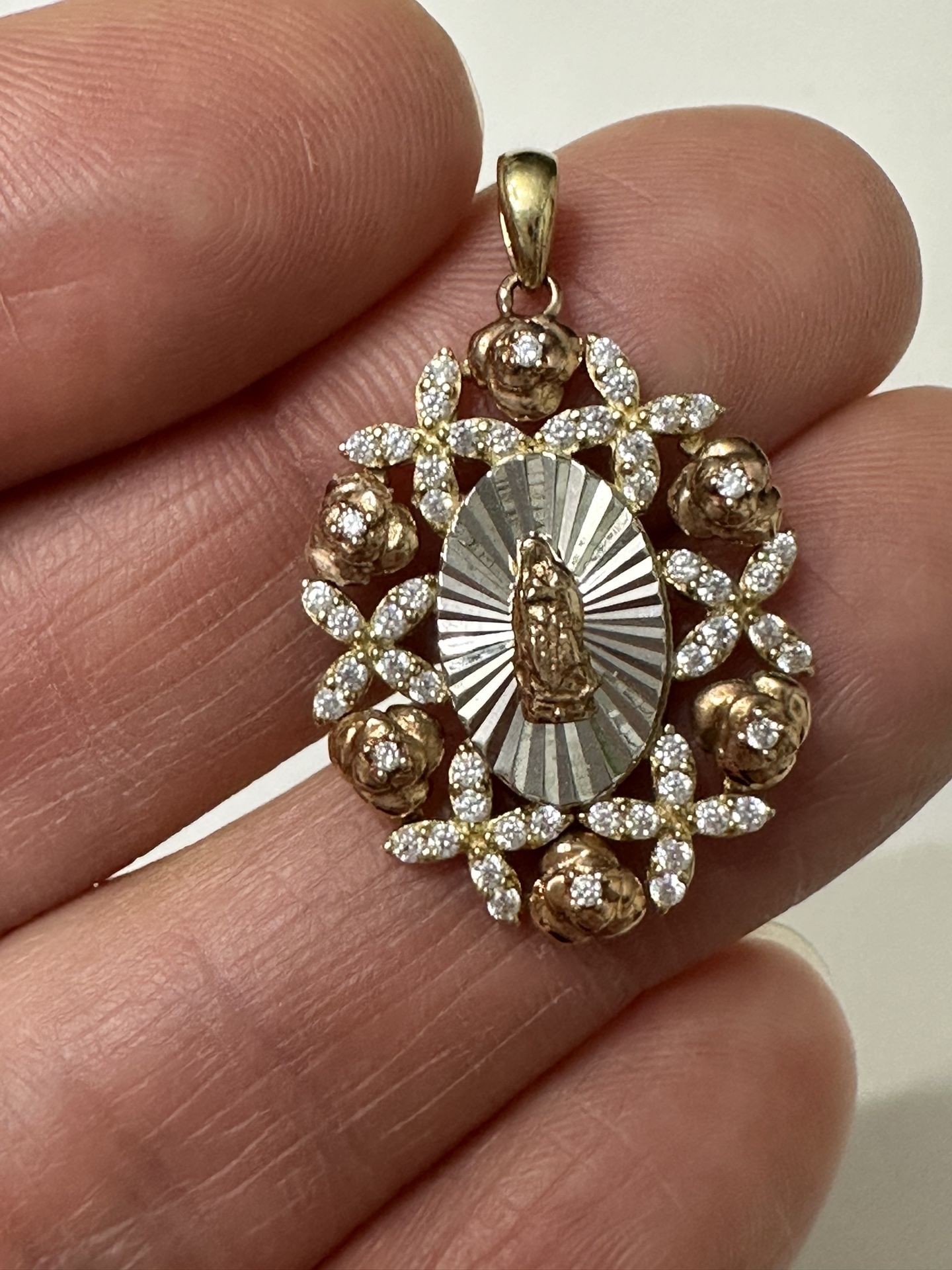 14k Solid Gold Pendant