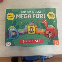 5 piece pop up Mega Fort 