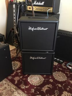 Hughes and Kettner TM 112 electric guitar speaker cabinets