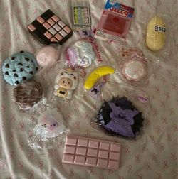 Squishy toys $18