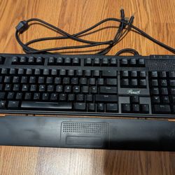 Rosewill Mechanical Keyboard - MX Brown Switches And Red LEDs