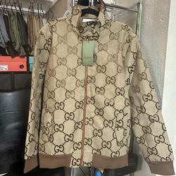 GG Jumbo Monogram Canvas Jacket