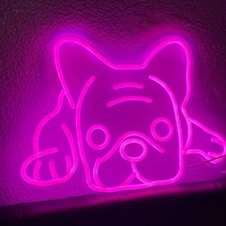 Frenchie Led Neon Sign 