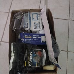 Whole Box Of Aquarium Stuff Lots Of Different Things 