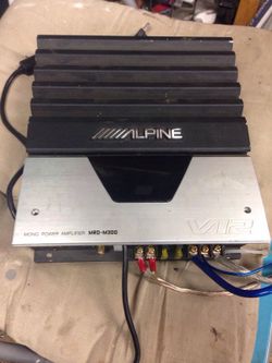 Alpine amplifier