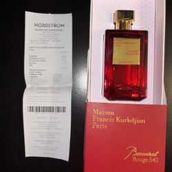 200 ml NEW Baccarat Rougue 540 (SEND OFFERS)