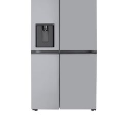 LG 27.6 Cu ft Side By Side Refrigerator With Ice Maker  And Water Dispenser 