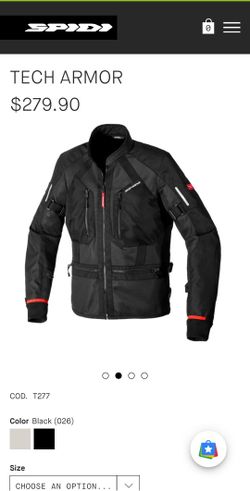 Spidi Tech Armor Motorcycle Jacket