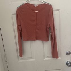 Pink Crop Top