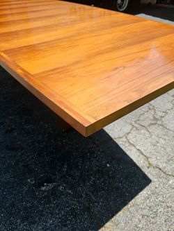 Conference wooden table