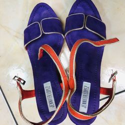 Jennifer Lopez Multi Color Woman Heels Size 9
