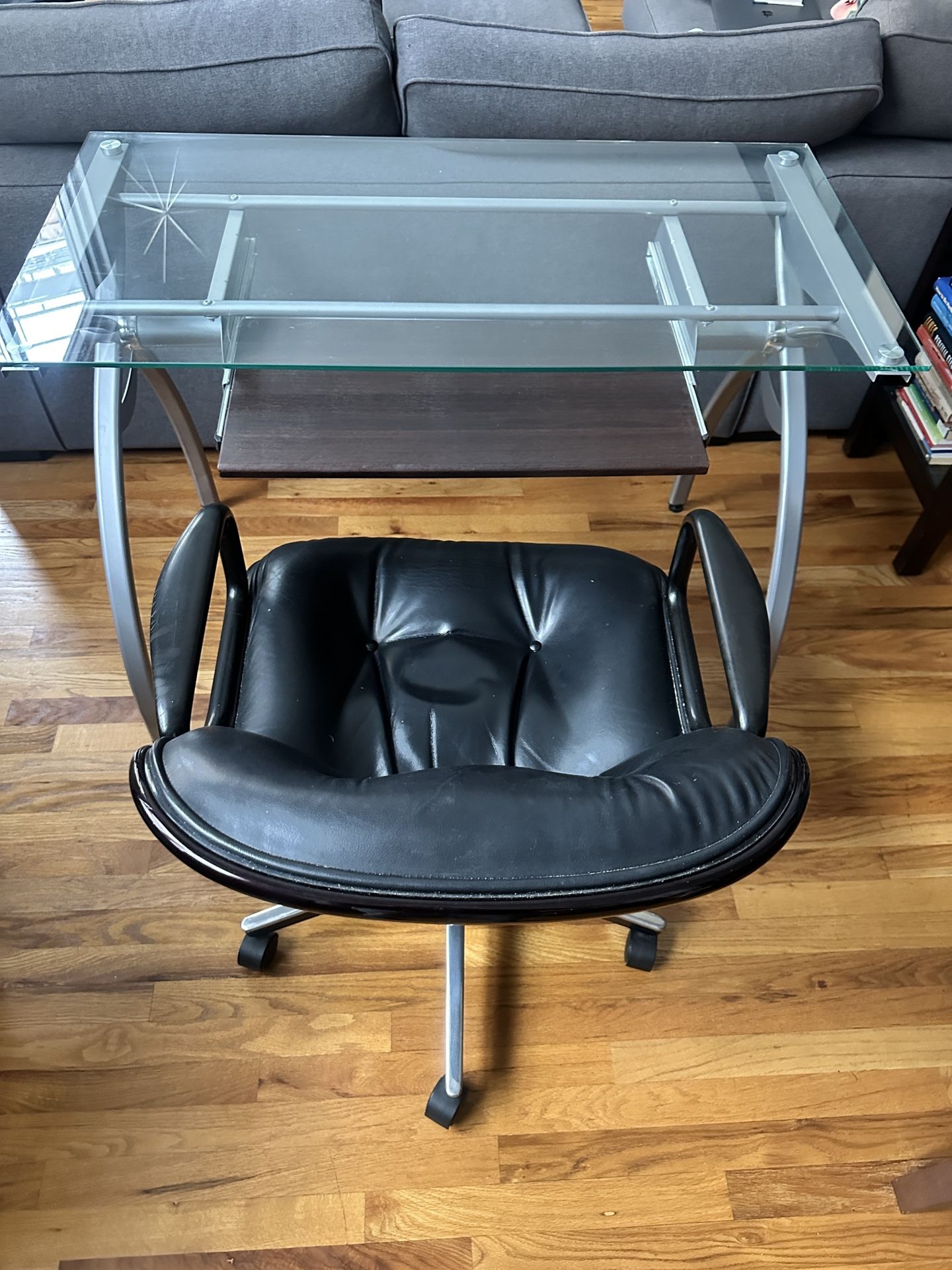Modern Glass Desk