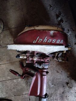 Vintage Johnson Outboard