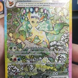 Leafeon Ex 144 Prismatic