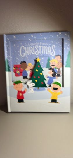 Large Hallmark Music & Lights 2021 A Charlie Brown Christmas Hardcover Book