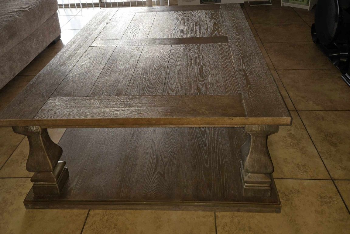 Large Wooden Living Room Table